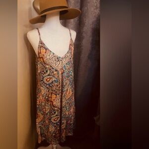 Bohemian Midi Slip Dress 🌺